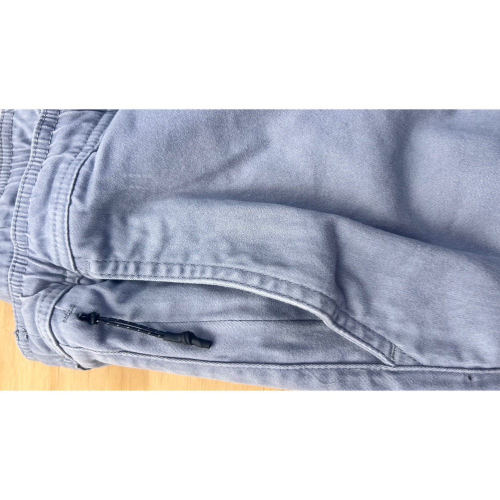 RSQ Mens Jogger Pants XL Light Blue Twill Elastic Waist Drawstring RN 108168 - Picture 9 of 11